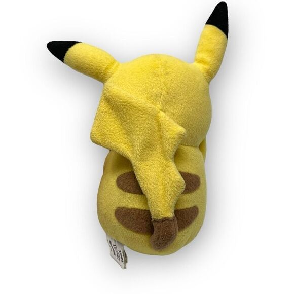 TOMY Pokemon Blushing Smiling Pikachu Plush Stuffed Animal Toy - Picture 3 of 6